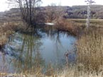 Staré koryto rieky Nitra po prekládke do nového koryta