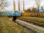 Stav 23.03.2012 - kanál pre napúšťanie jazera - horný splav (Duklianska ulica)