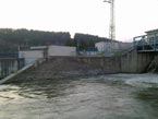Stav hladiny 24.03.2012 - dolný splav (v blízkosti ulice E.M.Šoltésovej)