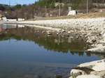 Vypustené jazero Marec 2012